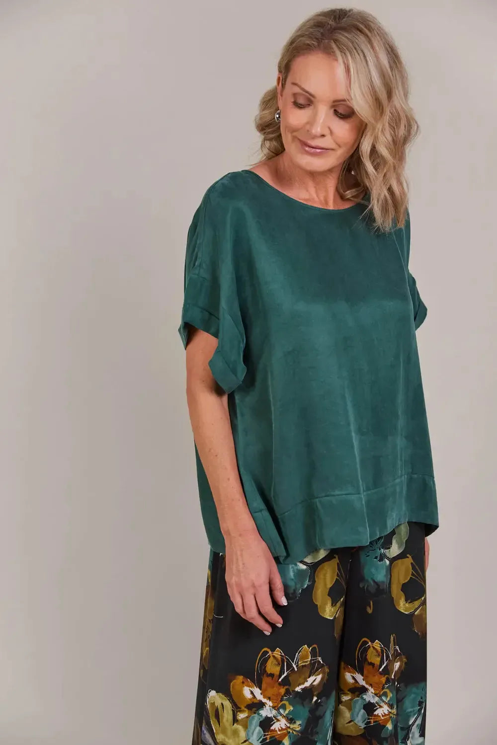 Eden Relaxed Top - Aventurine-General-Eb & Ive-The Bay Room