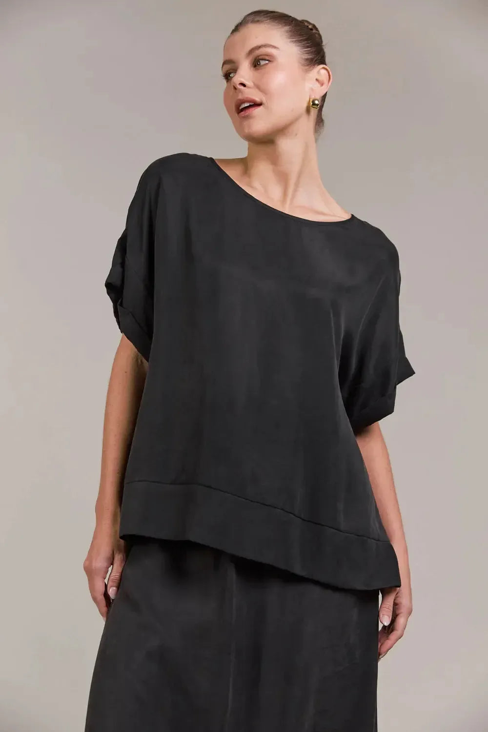 Eden Relaxed Top - Black-General-Eb & Ive-The Bay Room