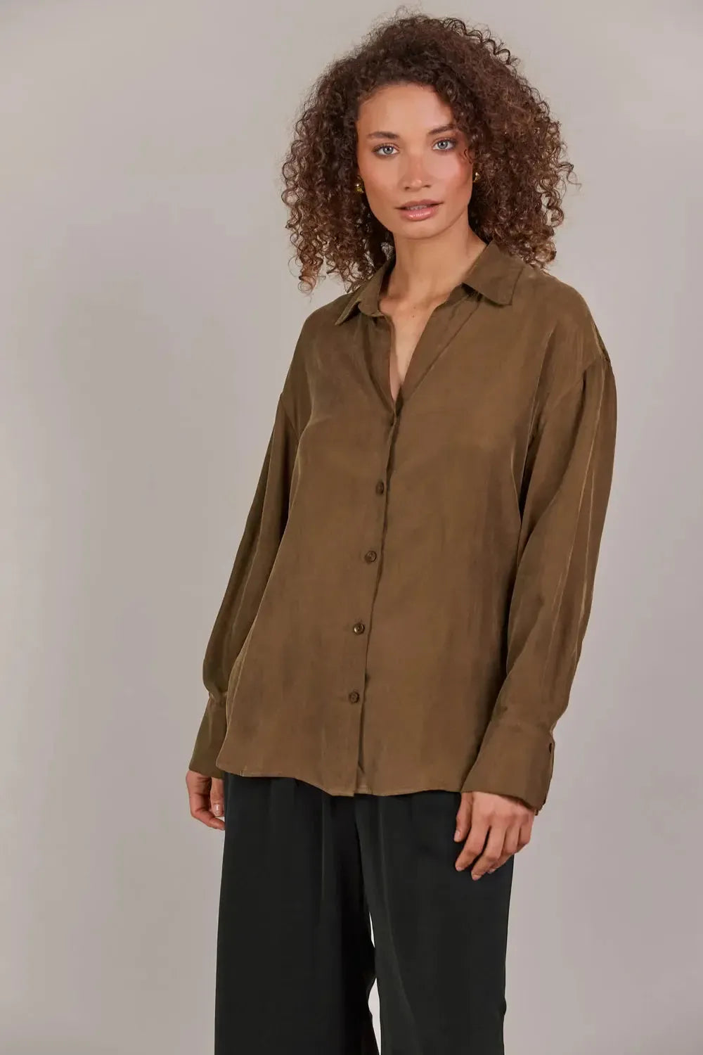 Eden Shirt - Tobacco-General-Eb & Ive-The Bay Room