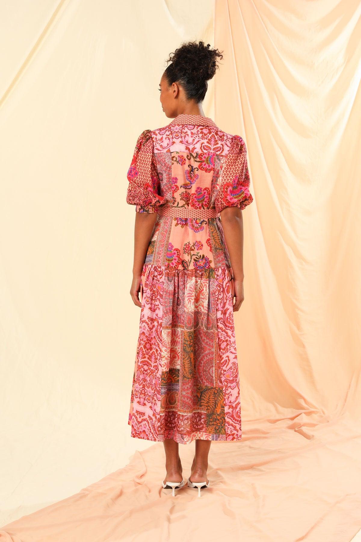 Elanora Maxi Shirt Dress-Dresses-Kachel-The Bay Room