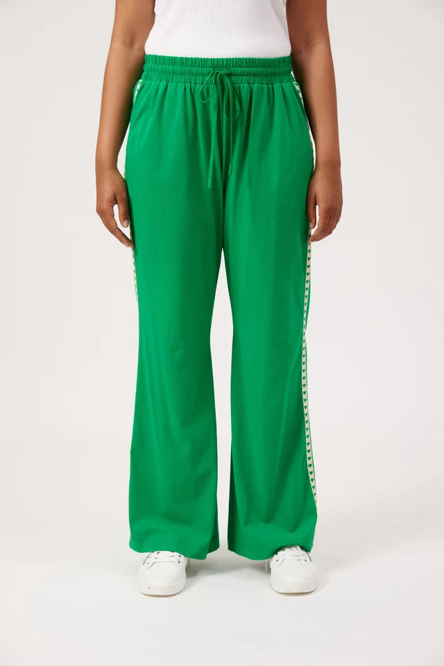 Elba Heart Pant - Green-Pants-Haven-The Bay Room