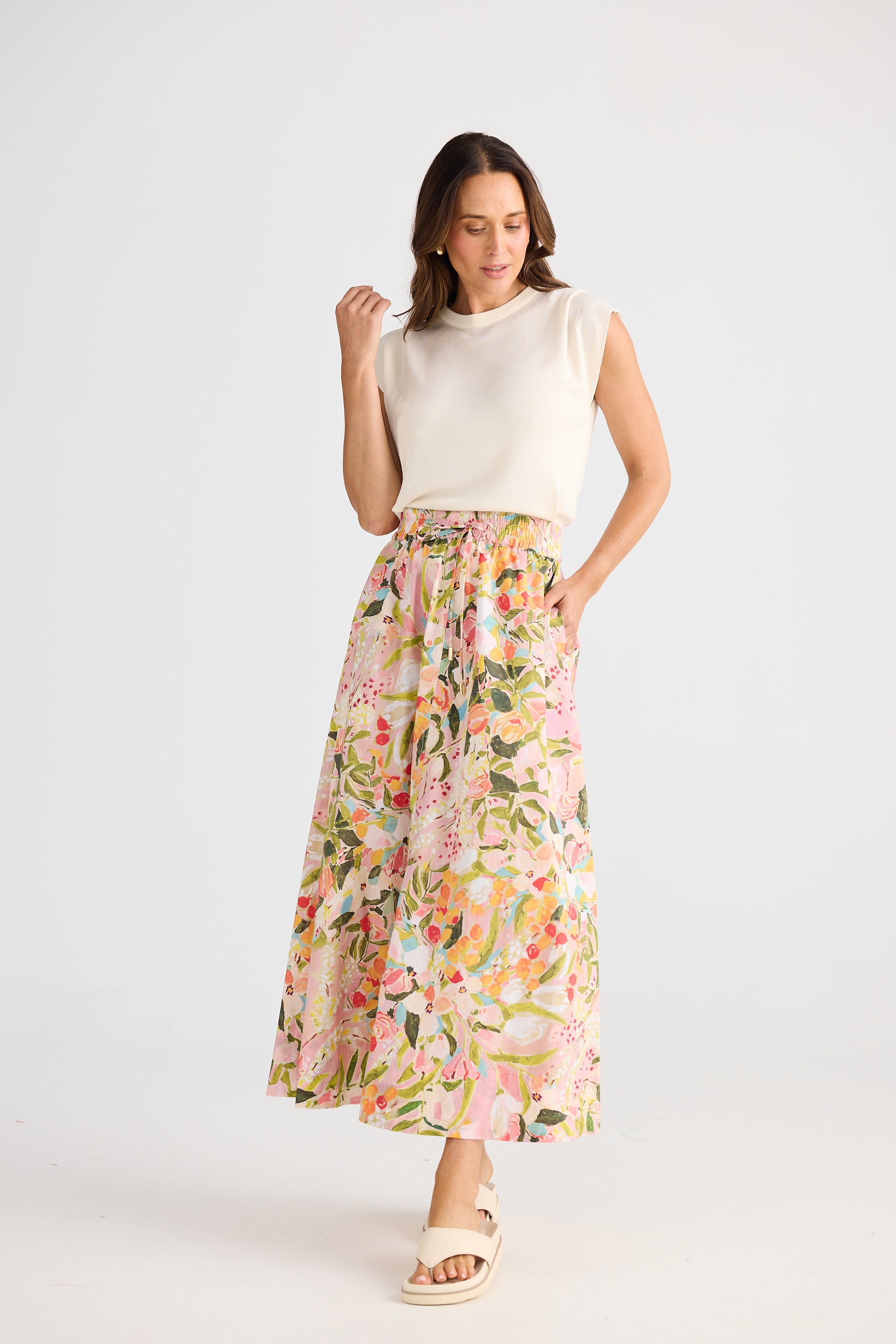 Eliza Skirt - Zoes Garden-Skirts-Brave & True-The Bay Room