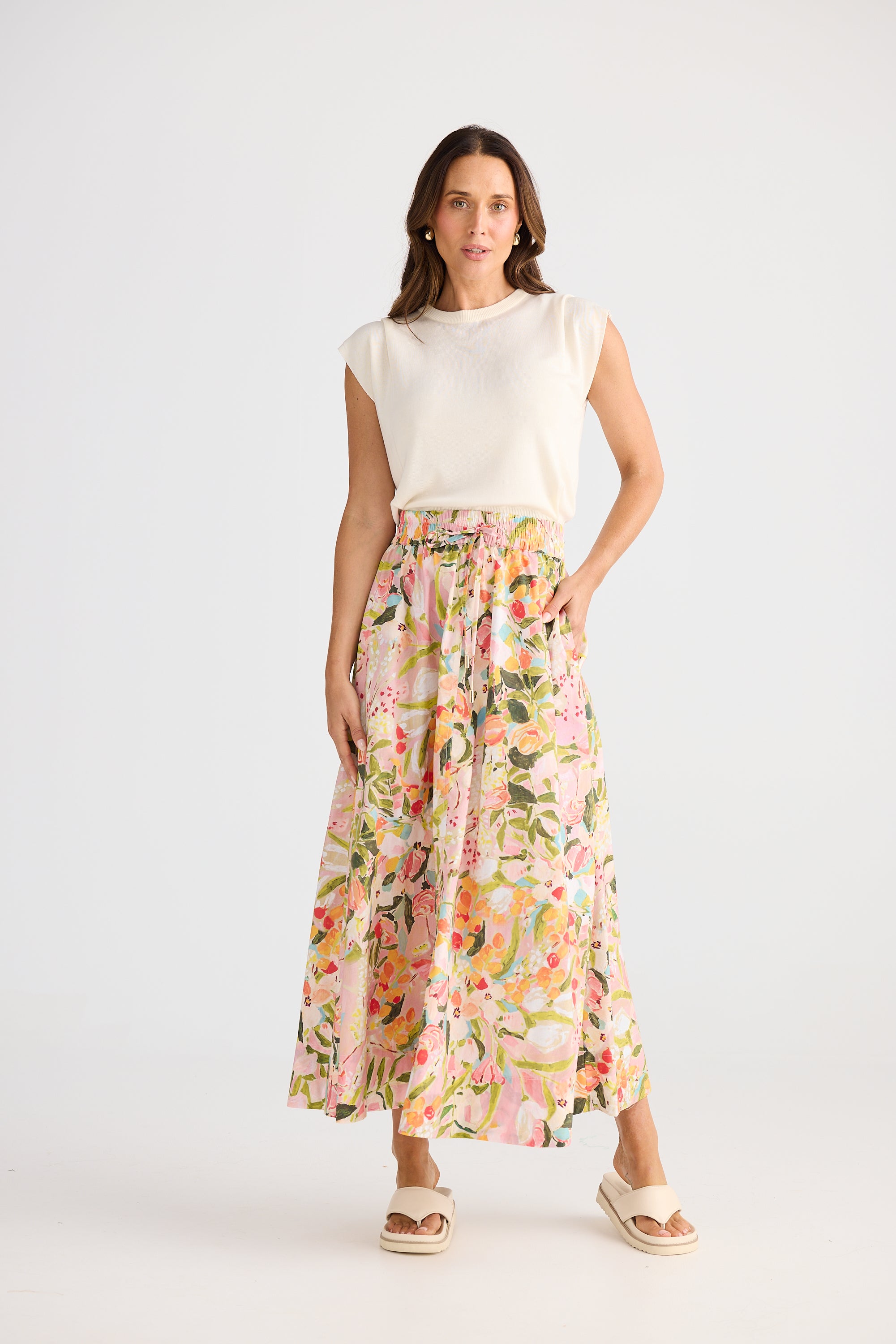 Eliza Skirt - Zoes Garden-Skirts-Brave & True-The Bay Room