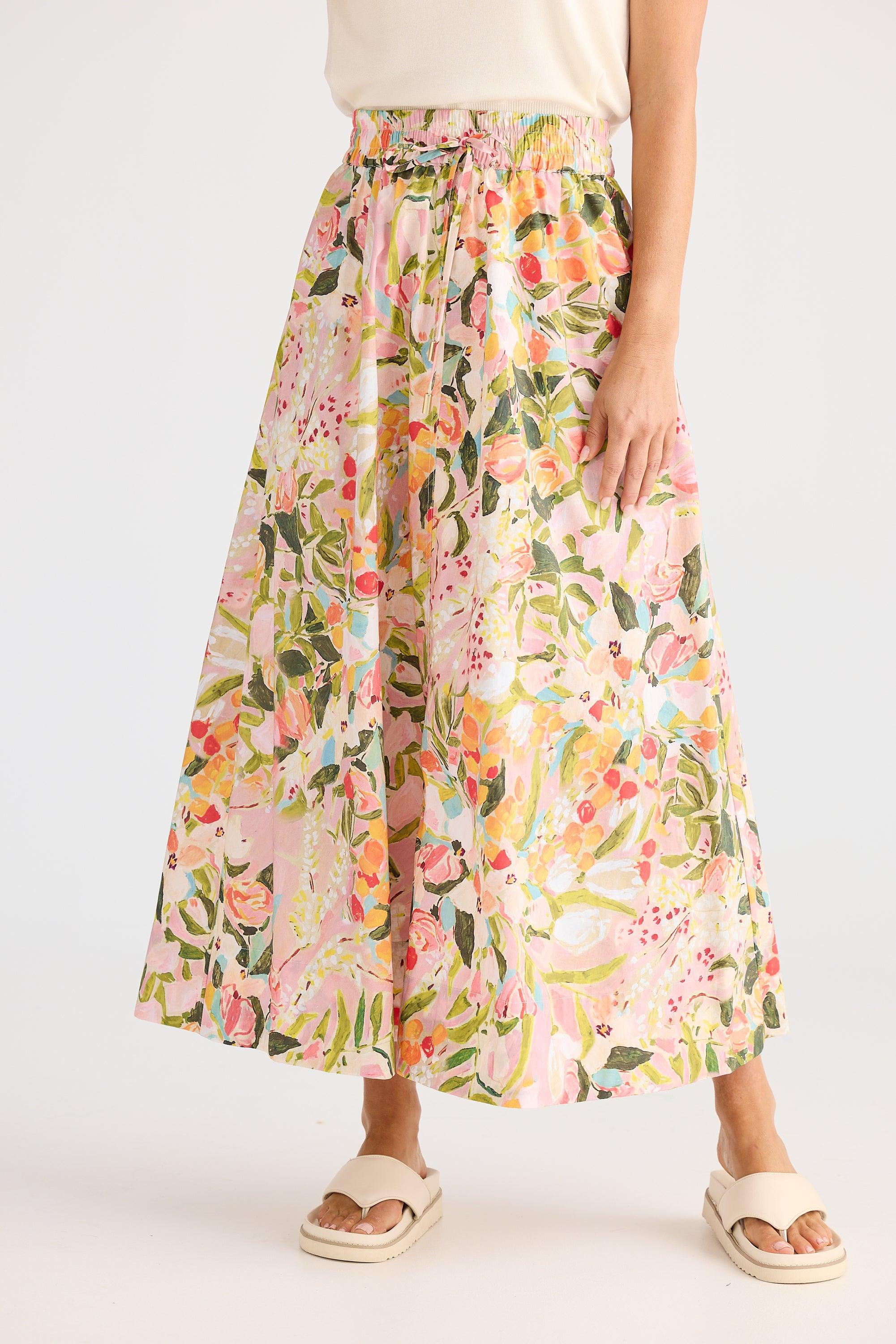 Eliza Skirt - Zoes Garden-Skirts-Brave & True-The Bay Room