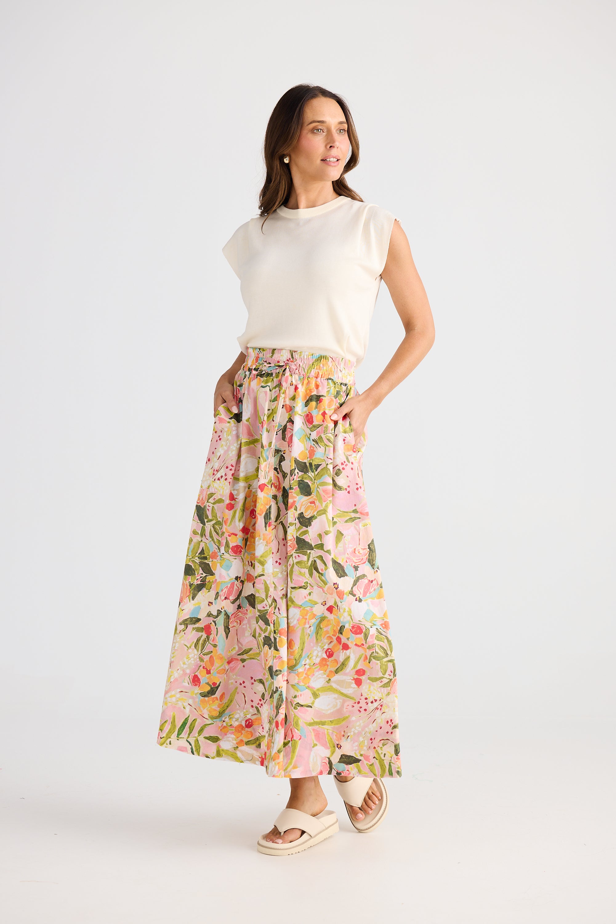 Eliza Skirt - Zoes Garden-Skirts-Brave & True-The Bay Room