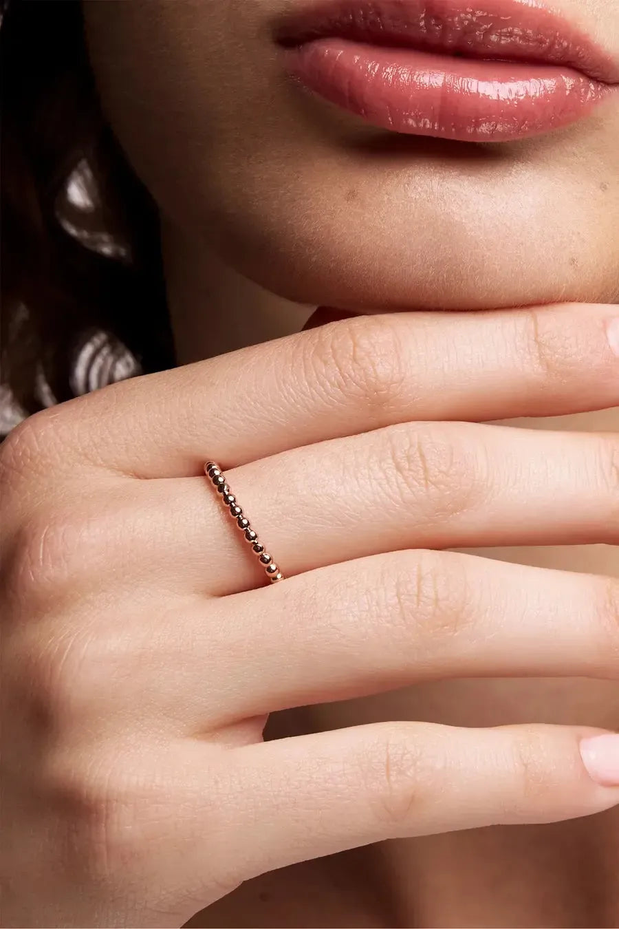 Elka Rose Gold Ring-Jewellery-Liberte-The Bay Room