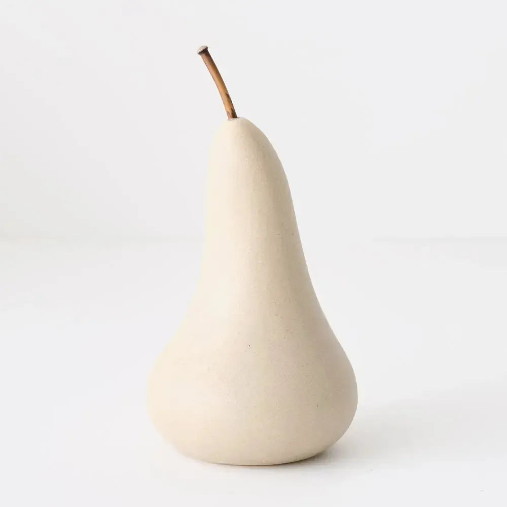 Elvi Pear Putty 17x9cm-Decor Items-Floral Interiors-The Bay Room