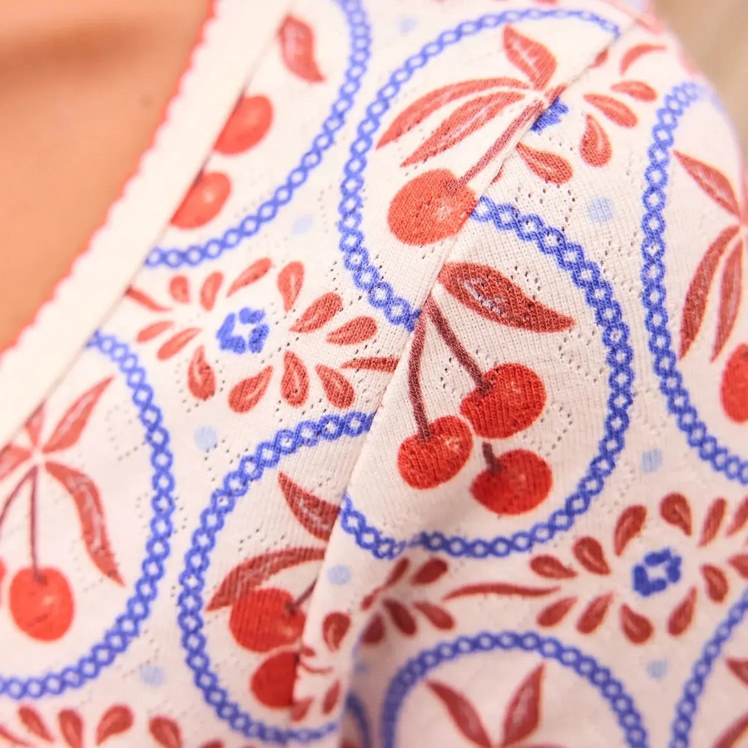 Emese Pointelle Pyjama Set-Sleepwear & Robes-Sage & Clare-The Bay Room