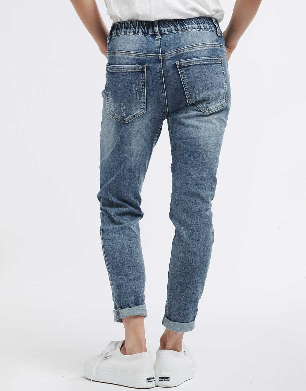 Emma Light Wash Jean - Light Wash-Jeans-Italian Star-The Bay Room