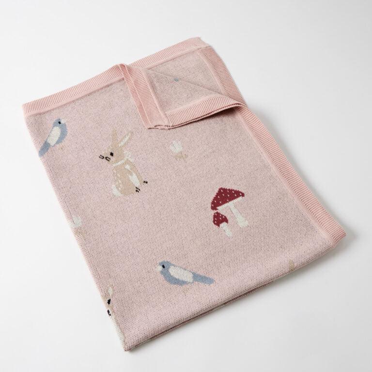 Enchanted Knitted Baby Blanket-Nursery & Nurture-Jiggle & Giggle-The Bay Room
