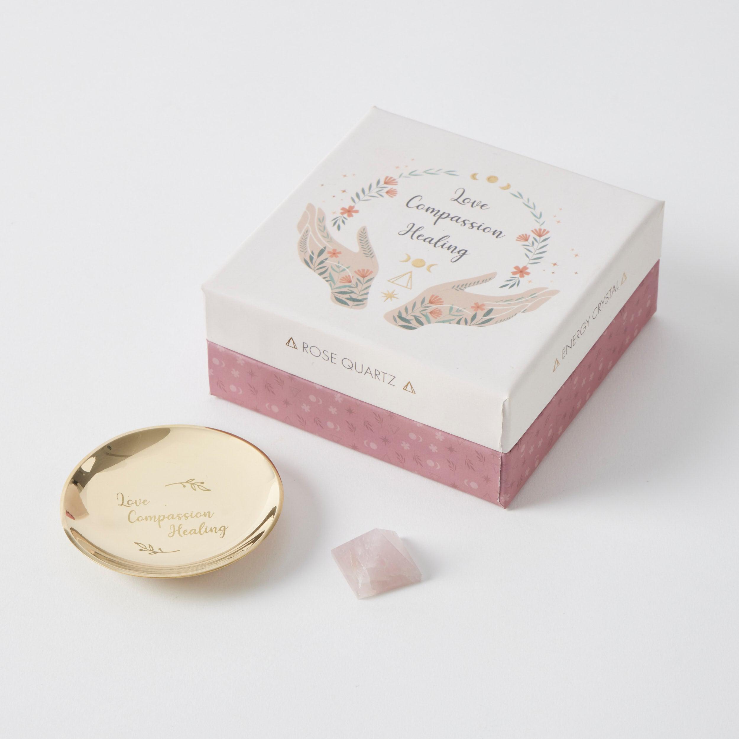 Energy Crystal Gift Set - Rose Quartz-Beauty & Well-Being-Pilbeam Living-The Bay Room
