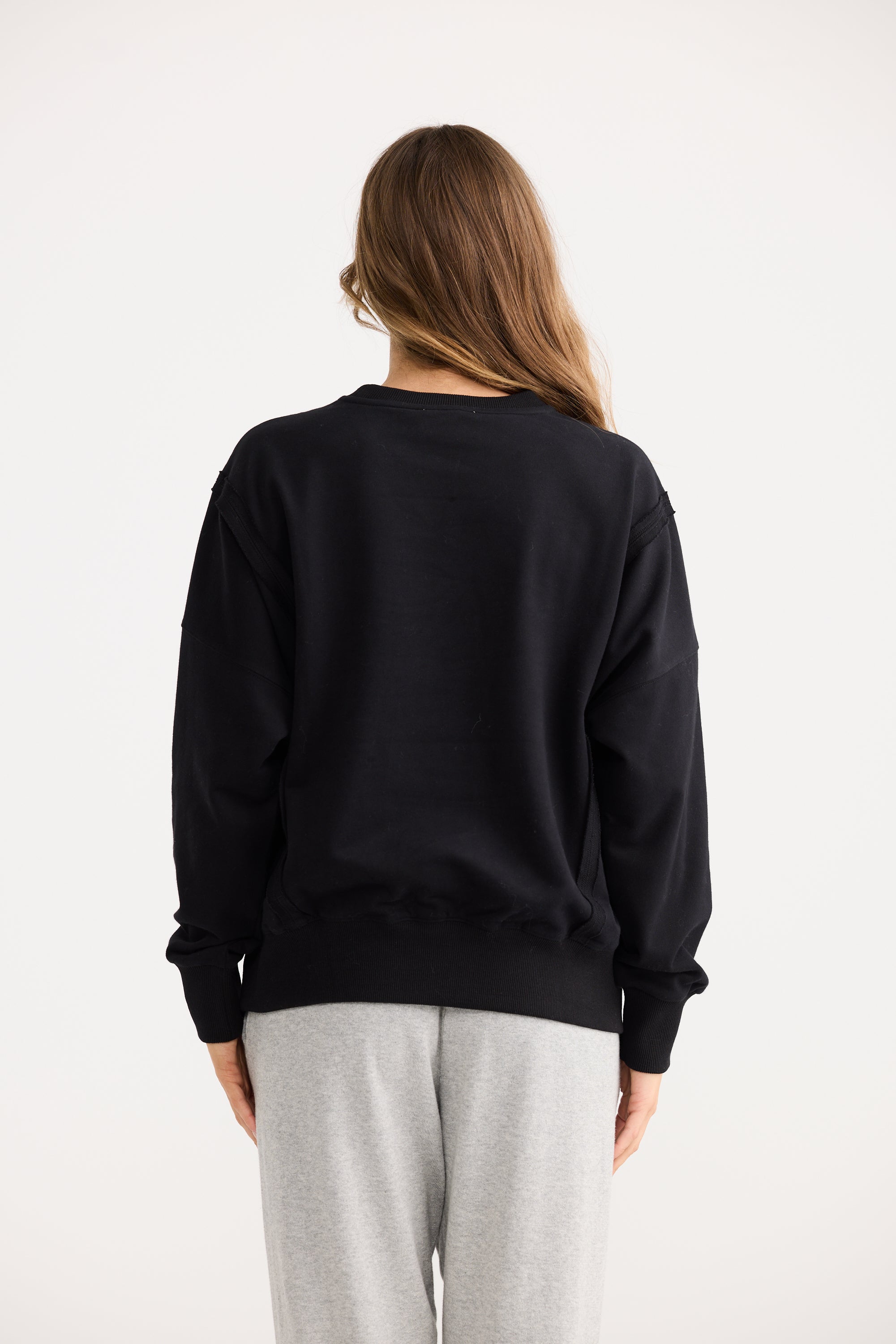 Energy Sweater - Black-Knitwear & Jumpers-Home Love-The Bay Room