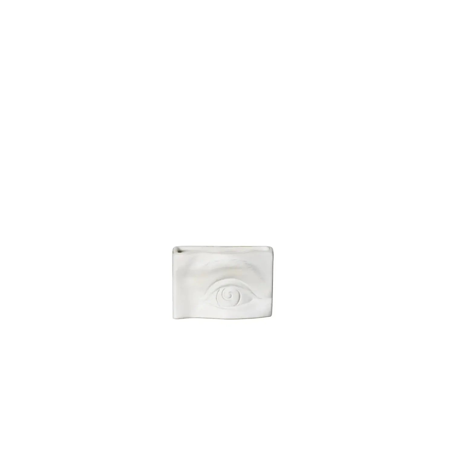 Enora Eye Trinket Vase 11.3x6.4x7.5cm Off White-Decor Items-Amalfi-The Bay Room