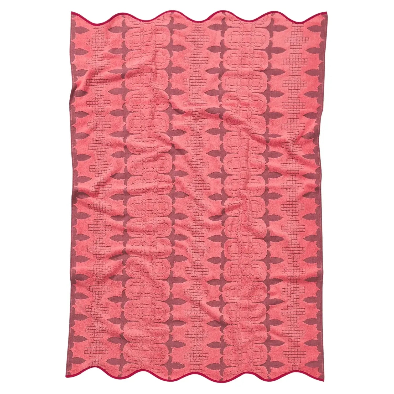 Esme Bath Sheet - Hibiscus-Soft Furnishings-Sage & Clare-The Bay Room