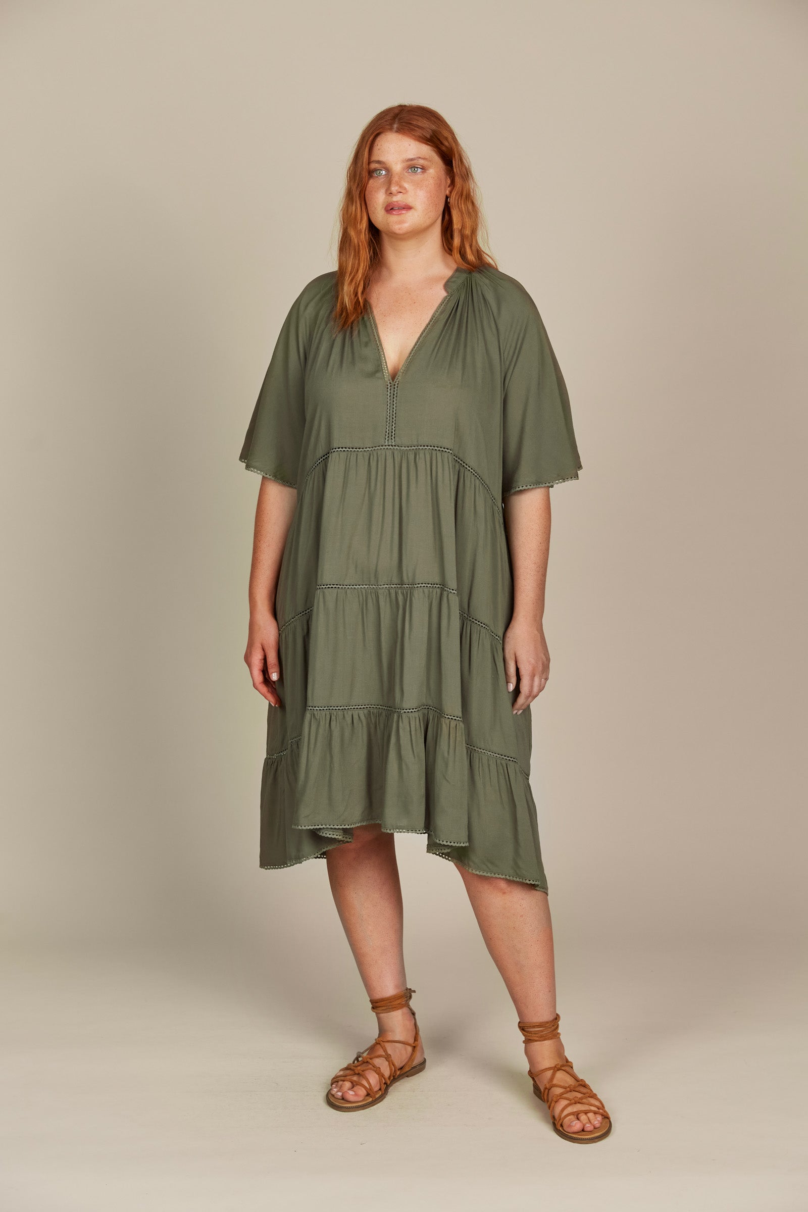 Esme Dress - Olive-Dresses-Isle Of Mine-The Bay Room