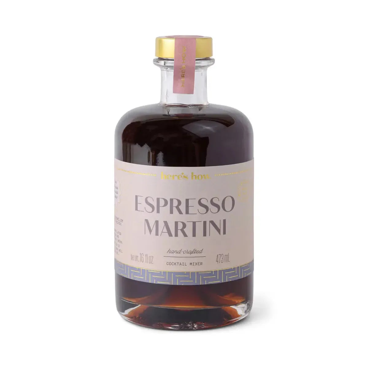 Espresso Martini Mixer 500ml-Eat & Drink-Here's How-The Bay Room