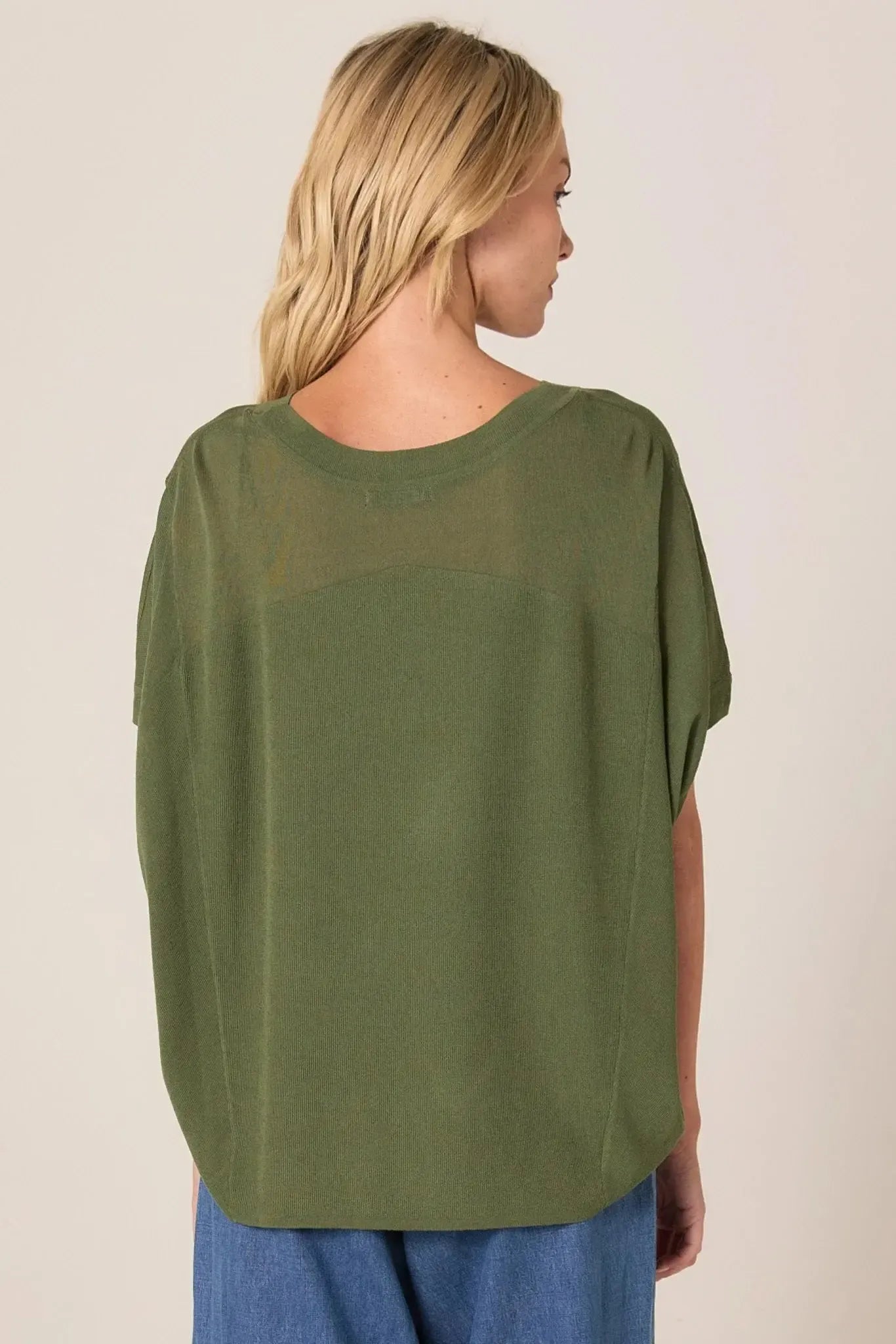 Esther Knit Top - Olive-Tops-Fate + Becker-The Bay Room