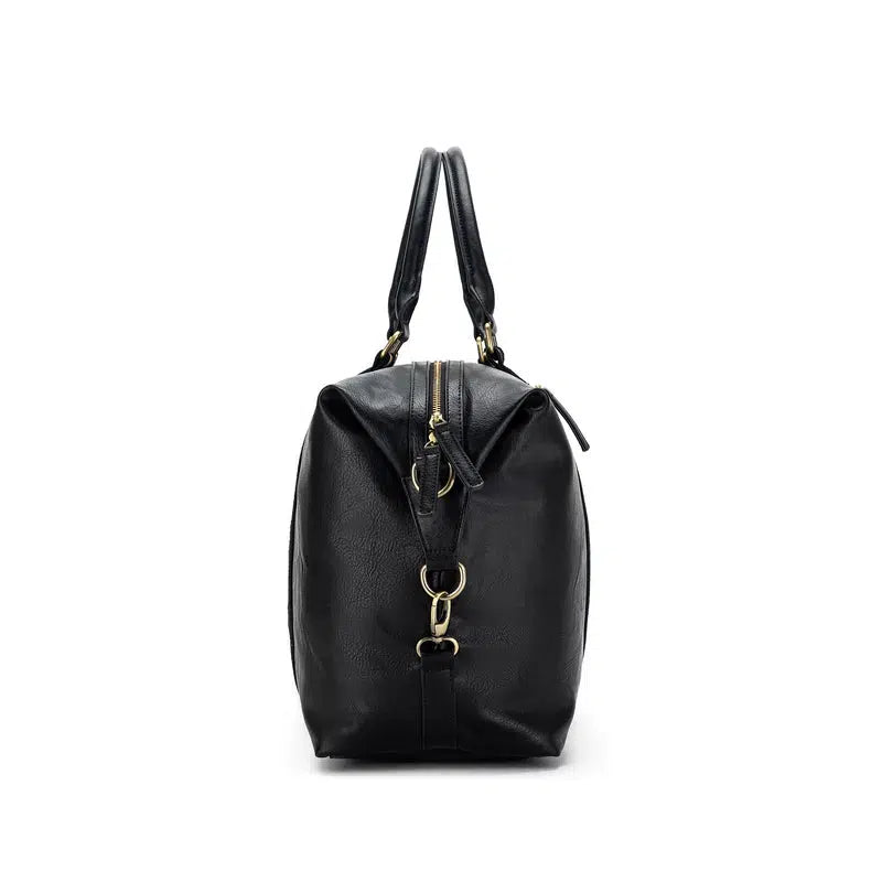 Everest Weekender Bag - Black-Bags & Clutches-Black Caviar Designs-The Bay Room