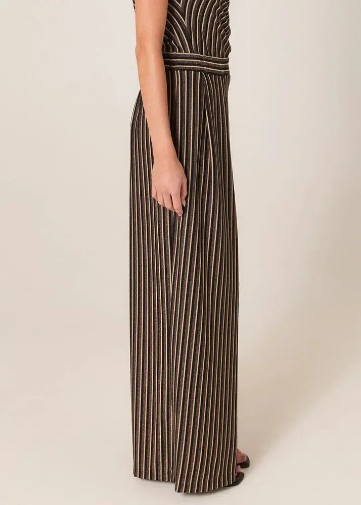 Everlyn Metallic Jersey Pant-Pants-Fate + Becker-The Bay Room