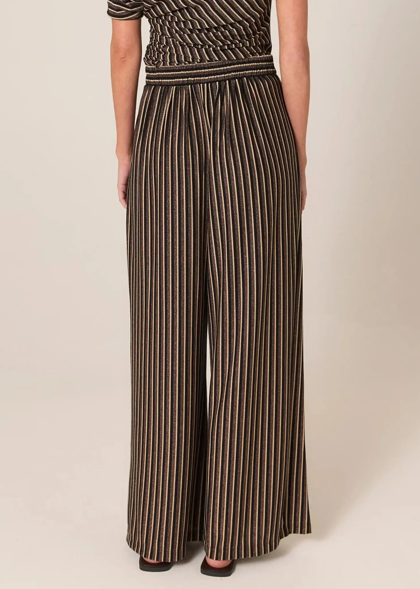 Everlyn Metallic Jersey Pant-Pants-Fate + Becker-The Bay Room