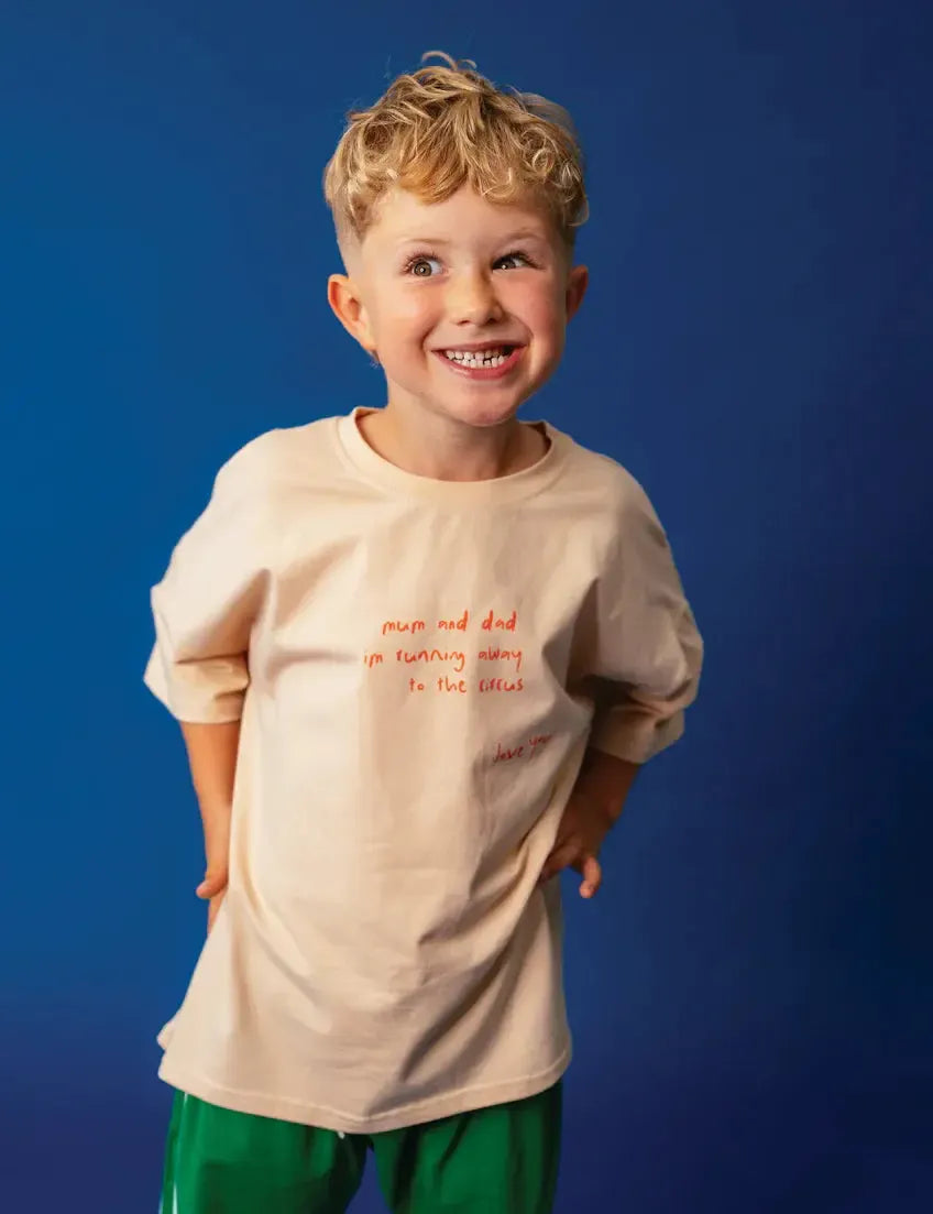 Everyday Tee in Circus Cream-Clothing & Accessories-Sonny Label-The Bay Room