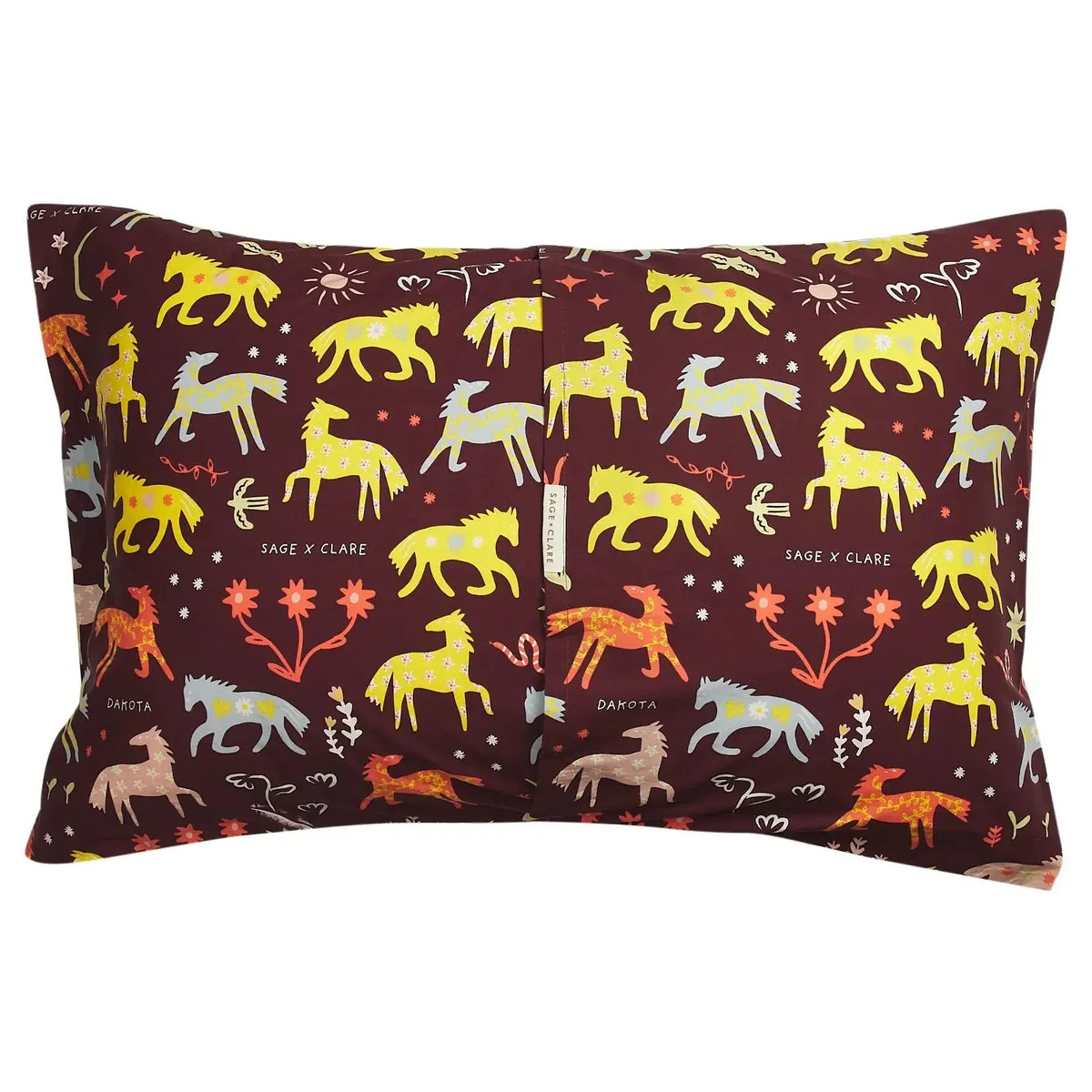 Ezra Cotton Pillowcase Set-Soft Furnishings-Sage & Clare-The Bay Room