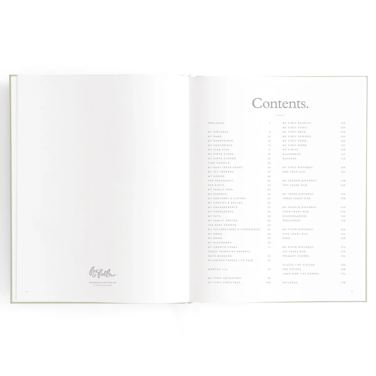Baby Book Blue Ducks - 3rd Edition