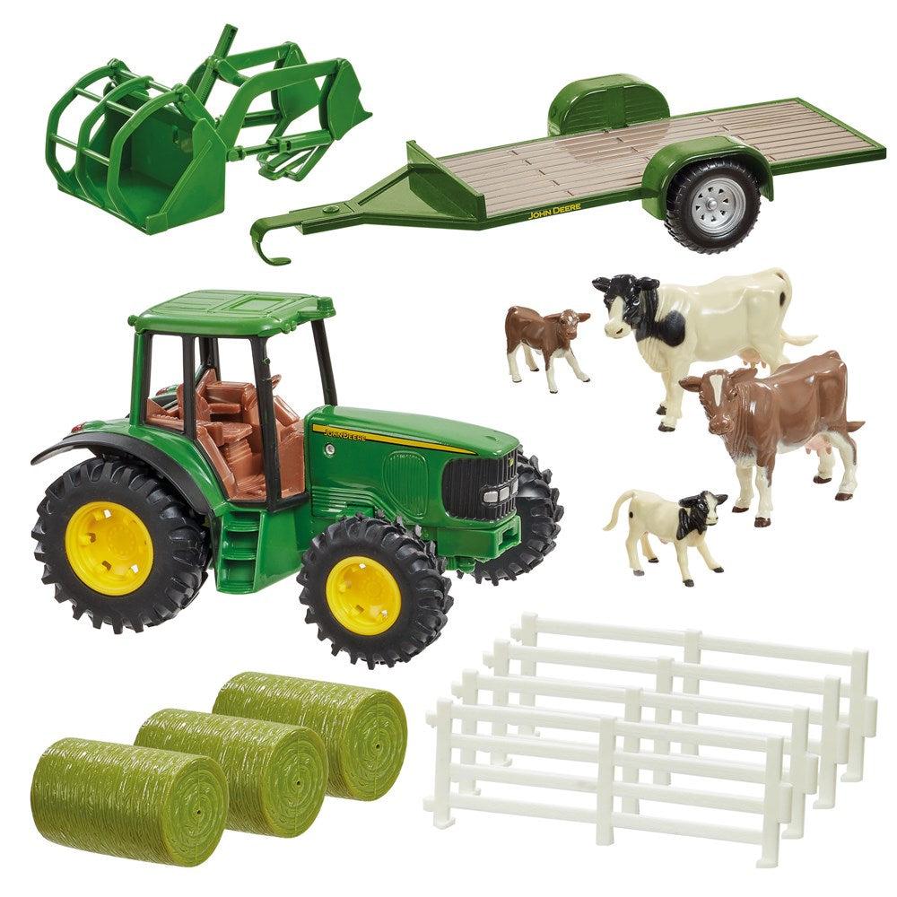 Farm in a Box Playset-Toys-John Deere-The Bay Room