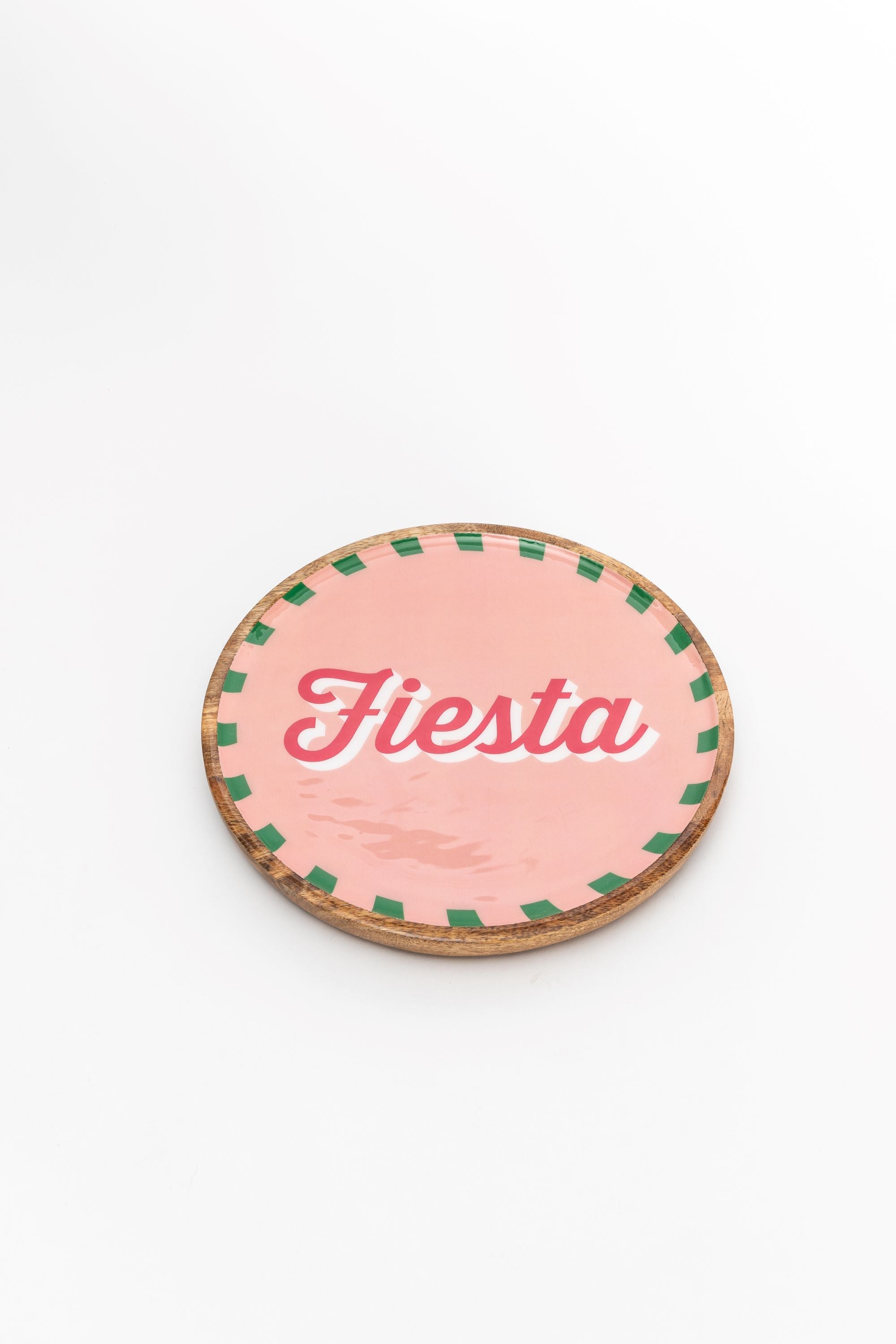 Fiesta Plate Small - Pink-Dining & Entertaining-Holiday-The Bay Room