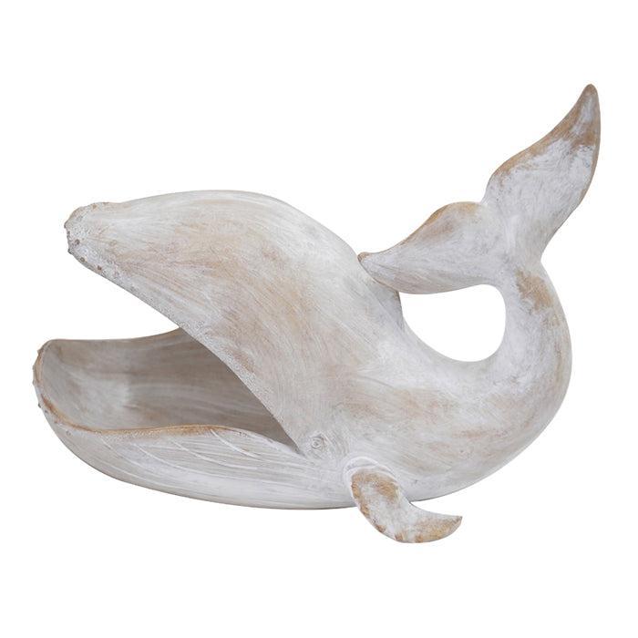 Fiji Resin Wide Mouth Whale-Decor Items-Pure Homewares-The Bay Room