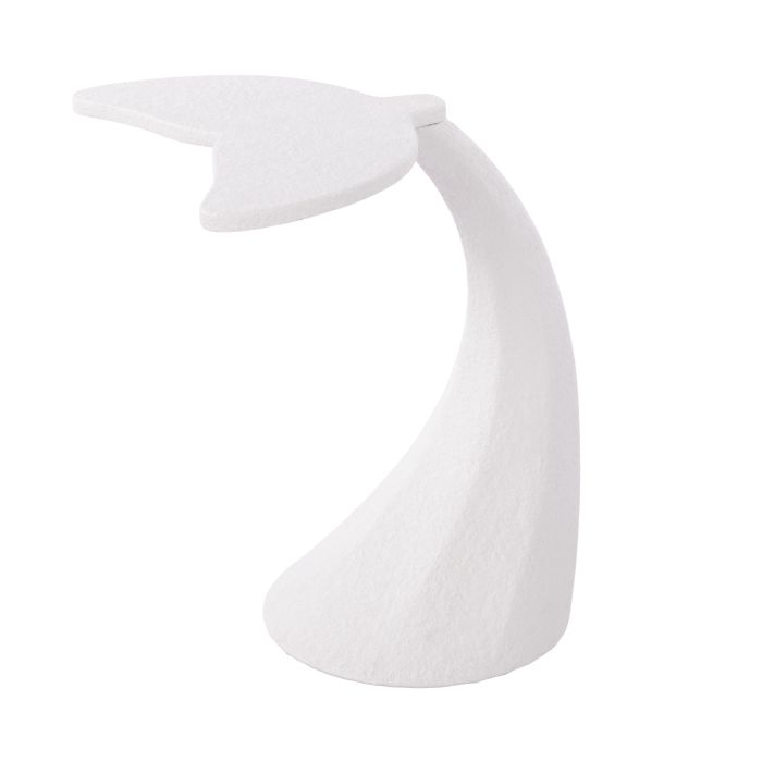 Fin Side Table 41x38x54cm White-Furniture-Amalfi-The Bay Room