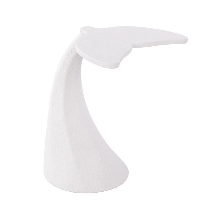 Fin Side Table 41x38x54cm White-Furniture-Amalfi-The Bay Room