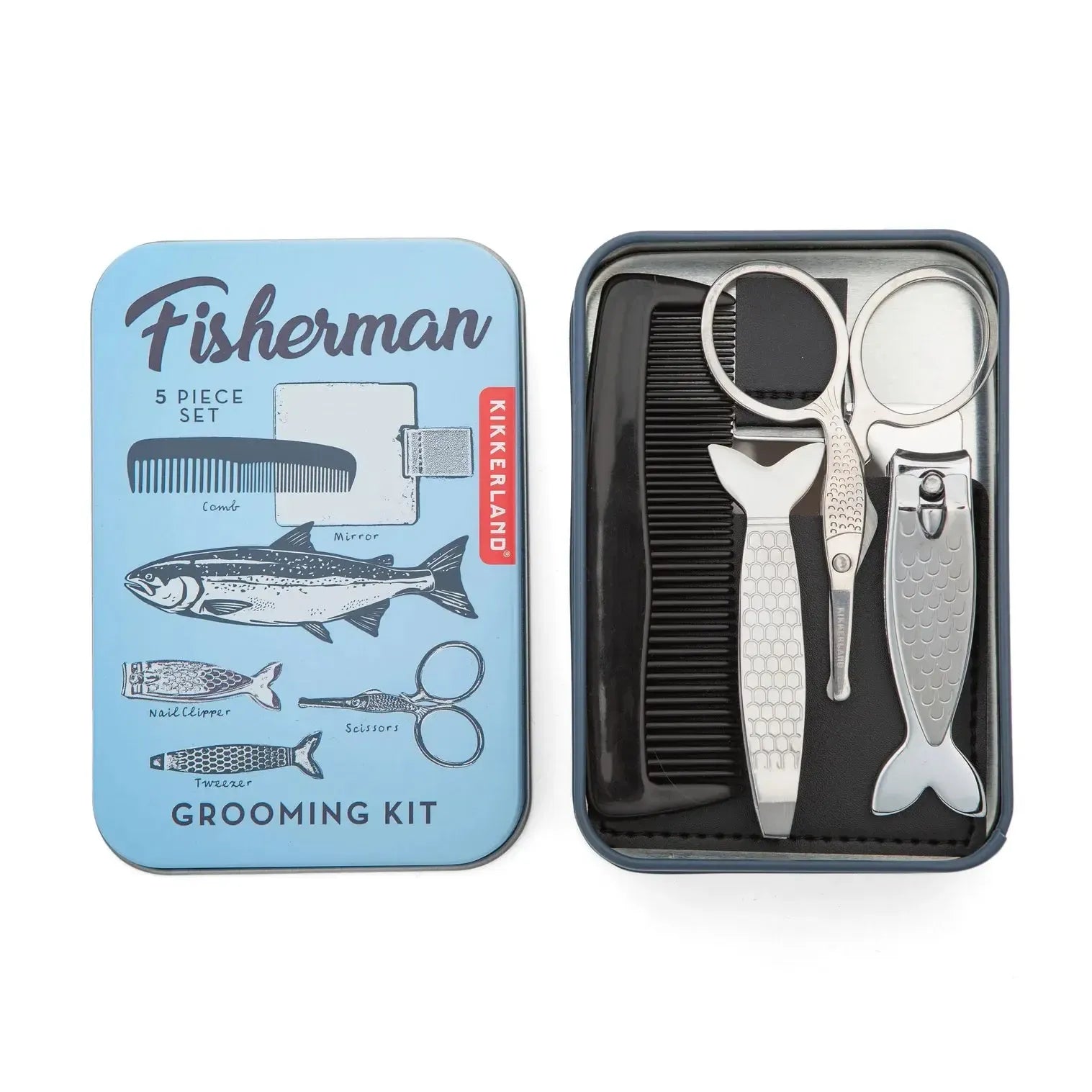 Fisherman Grooming Kit-Beauty & Well-Being-Kikkerland-The Bay Room