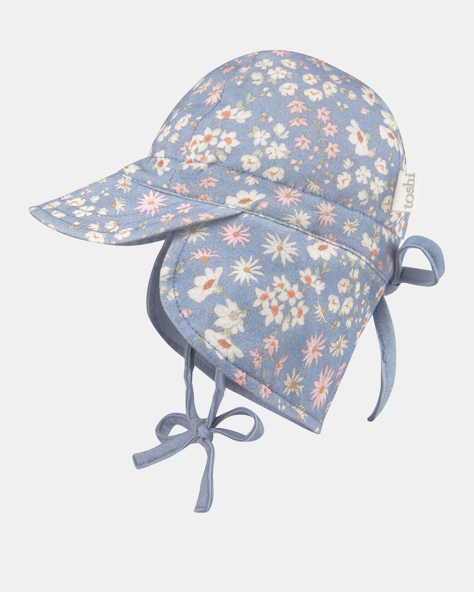 Flap Cap Bambini Eva Dusk-Hats & Beanies-Toshi-The Bay Room