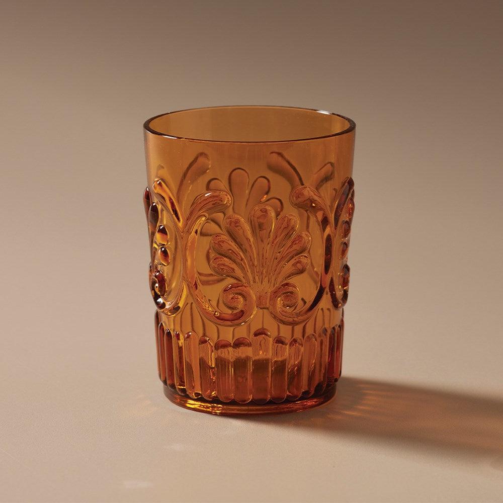 Flemington Acrylic Tumbler - Amber-Dining & Entertaining-Indigo Love-The Bay Room