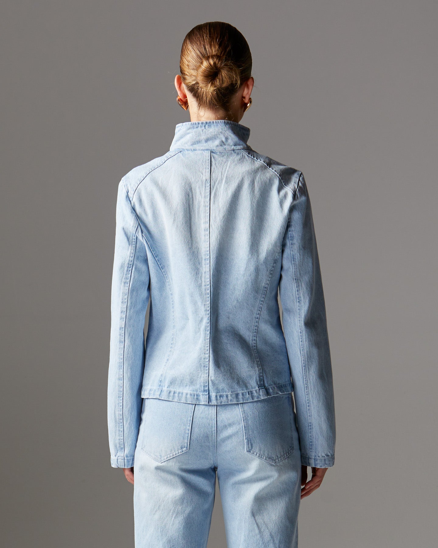 Flight Denim Jacket - Bleach Wash-Jackets, Coats & Vests-Fate + Becker-The Bay Room