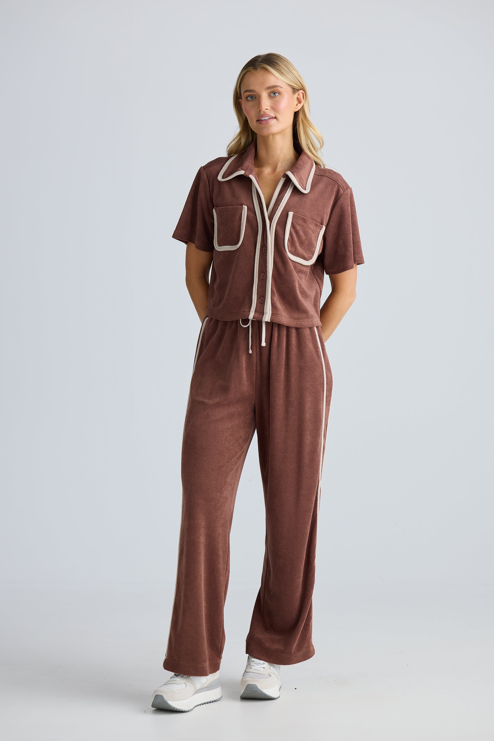 Floor Plan Pant - Coffee-Pants-Home Love-The Bay Room