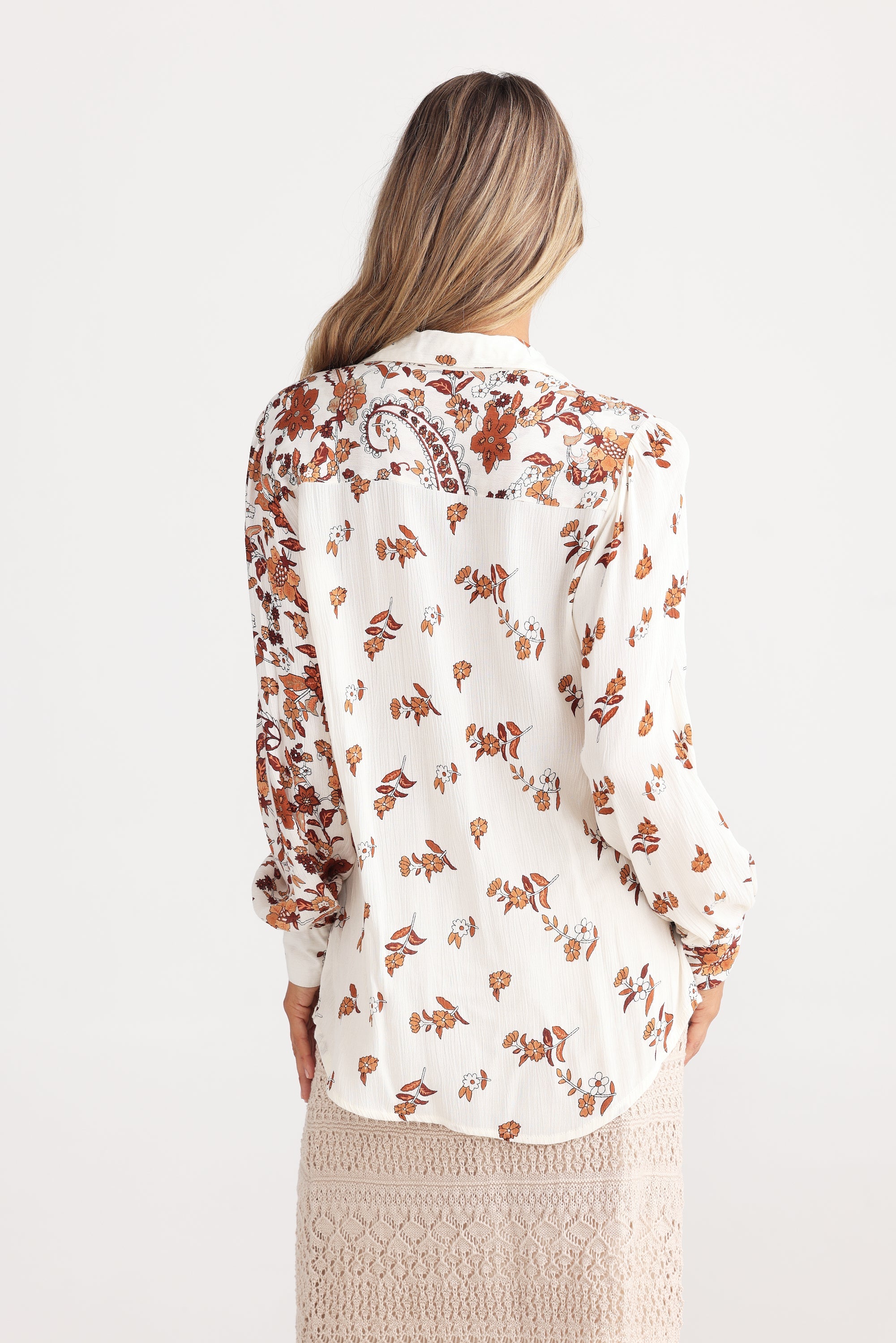 Flower Child Shirt - Marbella-Tops-Talisman-The Bay Room