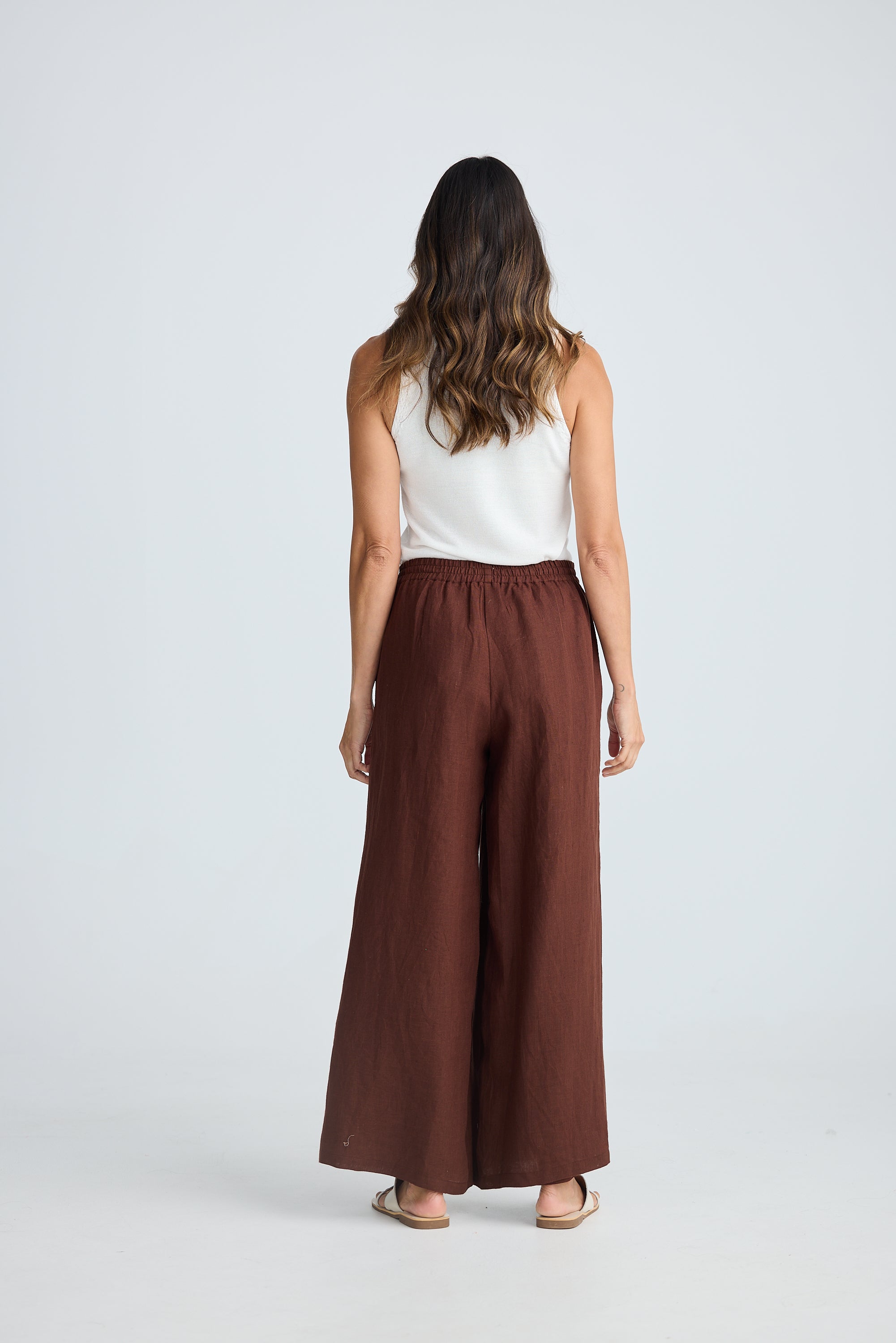 Fly Away Pant - Chocolate-Pants-Holiday-The Bay Room