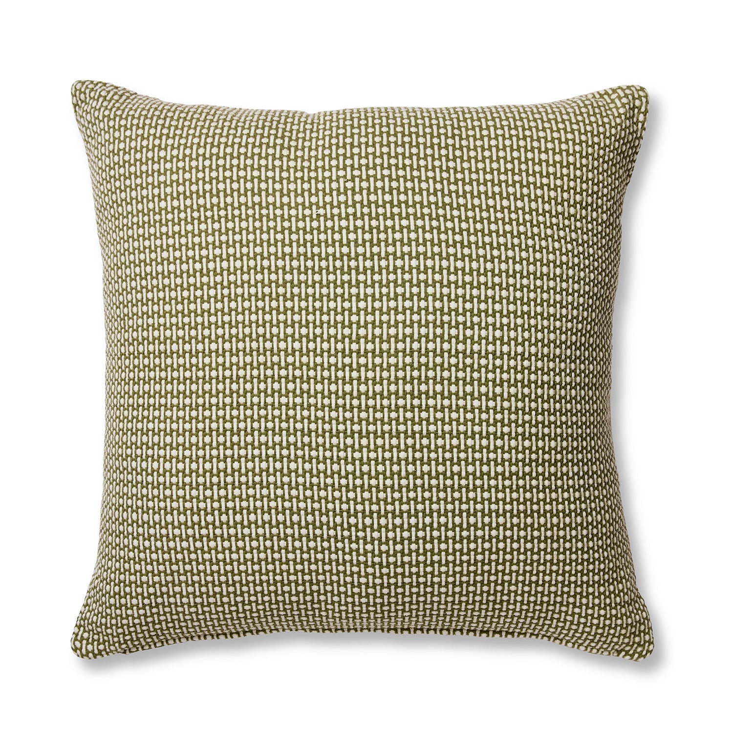 Flynn Olive Woven Cushion 50x50cm-Soft Furnishings-Madras Link-The Bay Room