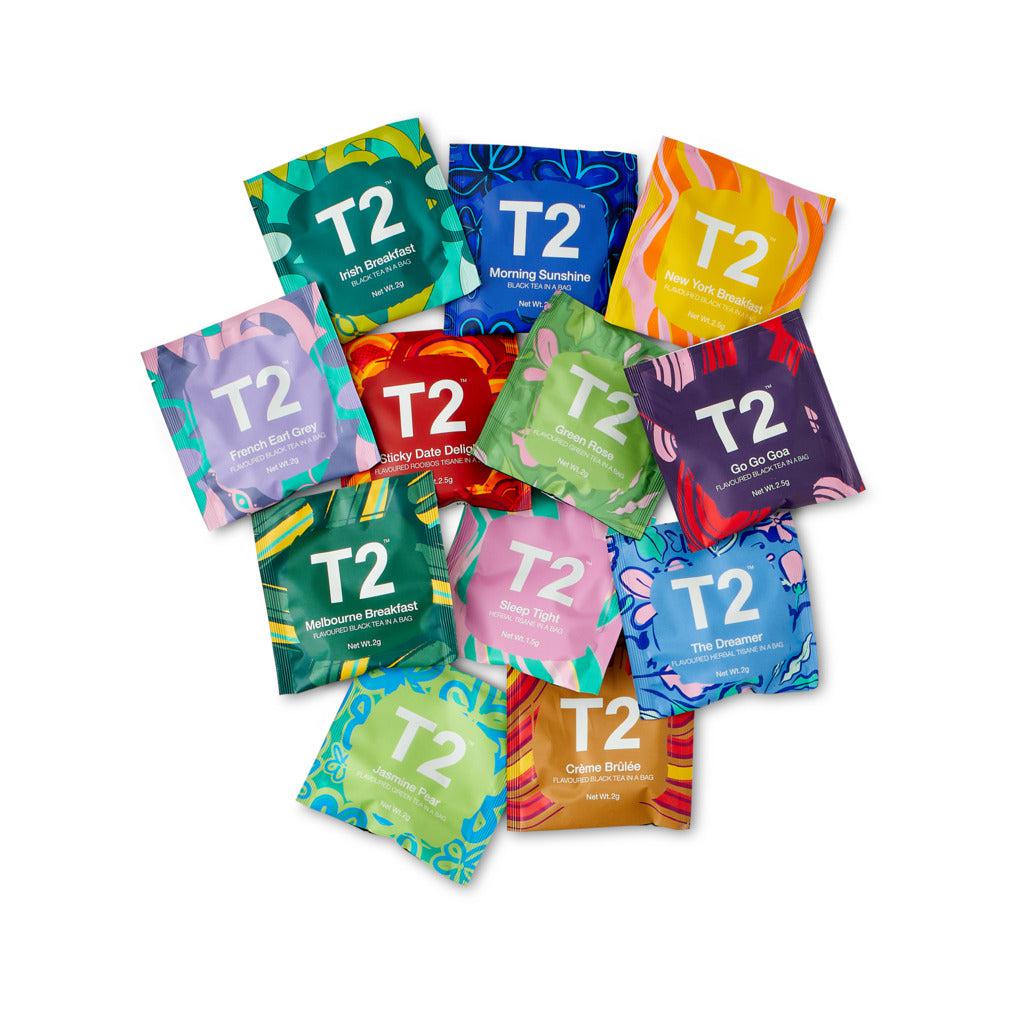 For the Love of Flavour Tea Bag 24 Day Advent Calendar-Gourmet Food & Drink-T2-The Bay Room