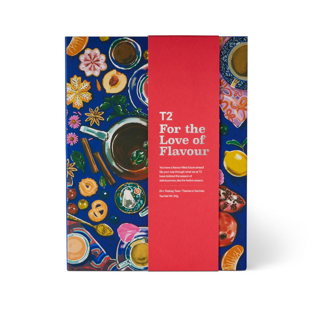 For the Love of Flavour Tea Bag 24 Day Advent Calendar-Gourmet Food & Drink-T2-The Bay Room