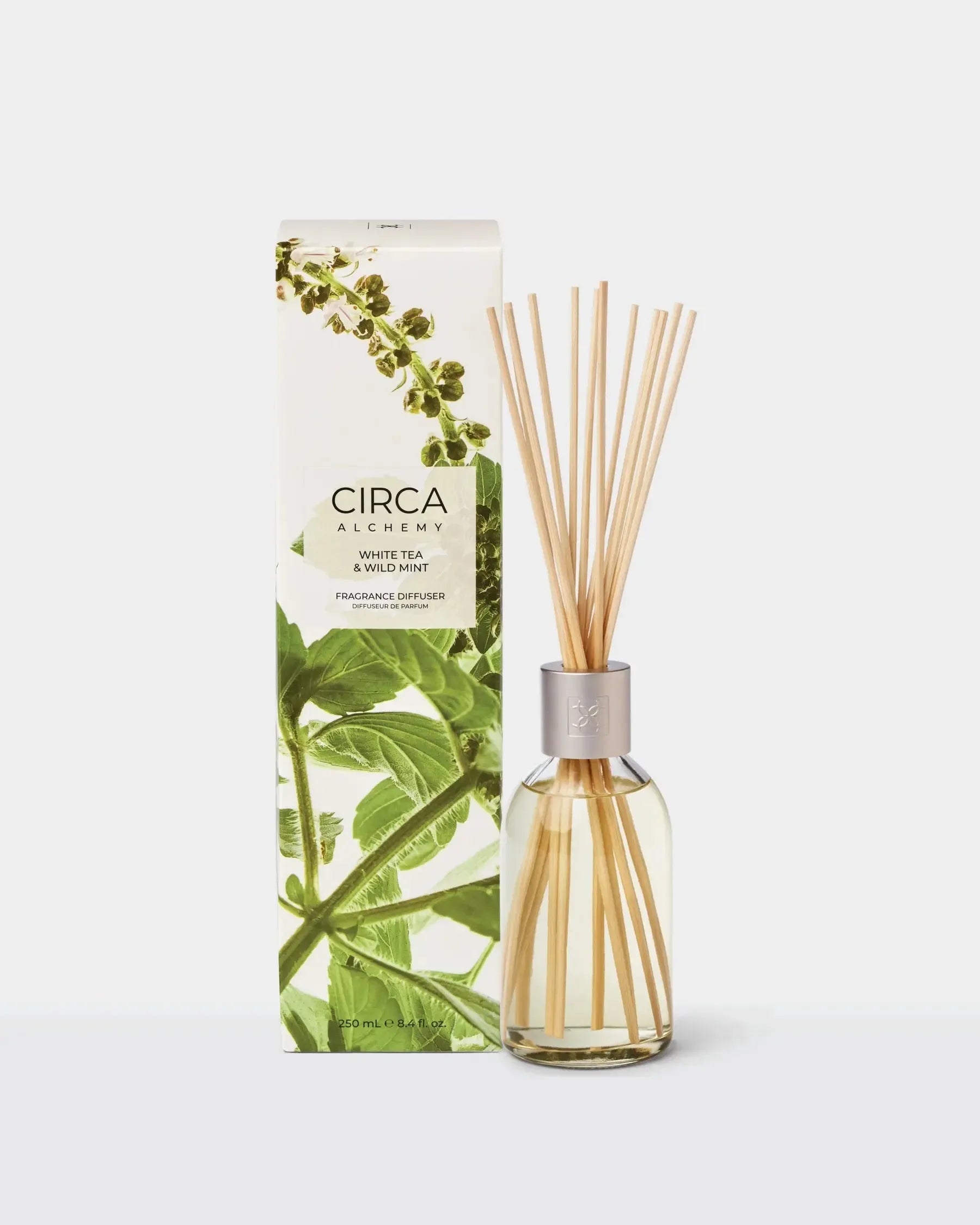 Fragrance Diffuser 250ml - Alchemy - White Tea & Wild Mint-Candles & Fragrances-Circa-The Bay Room