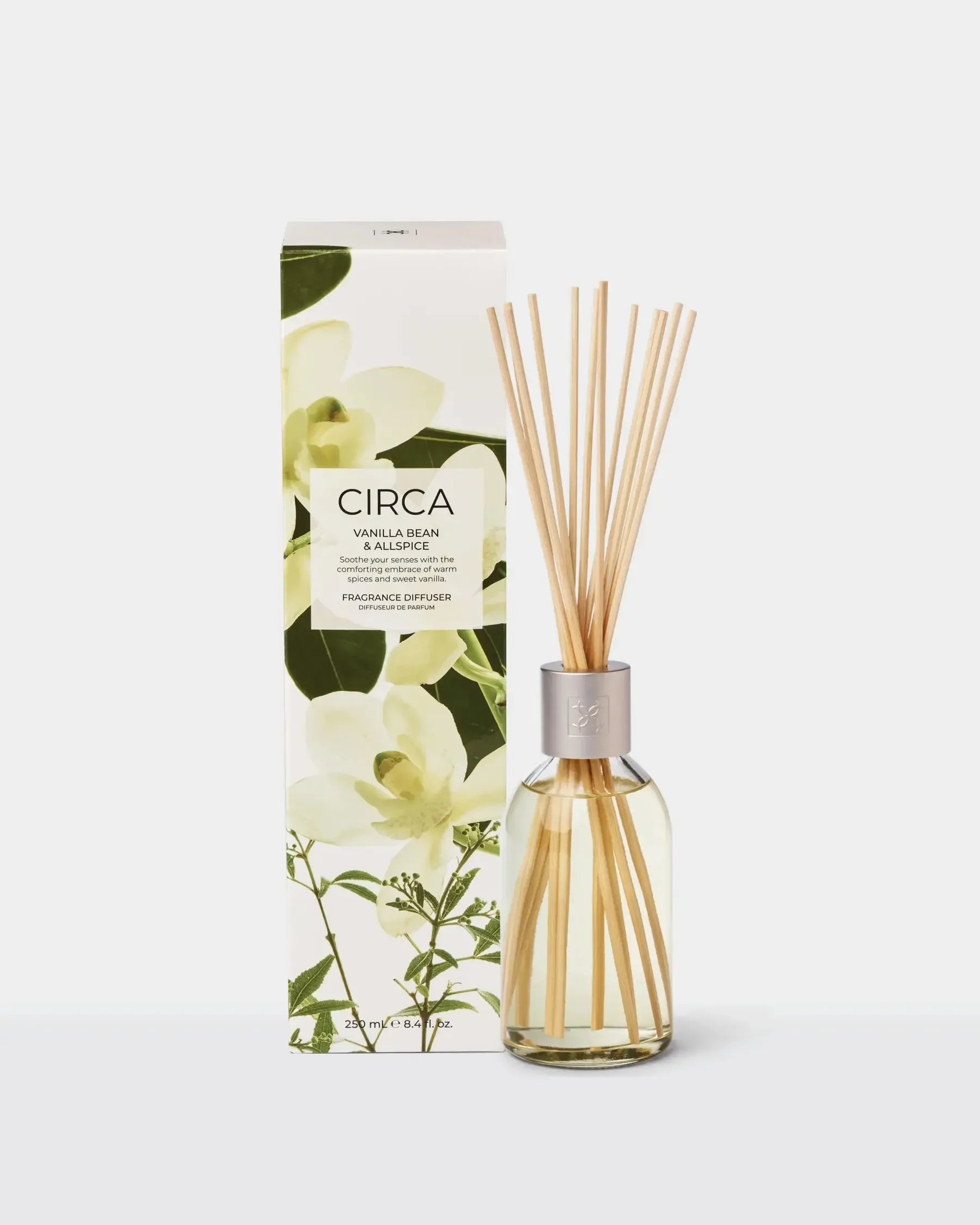 Fragrance Diffuser 250ml-Candles & Fragrances-Circa-Vanilla Bean & Allspice-The Bay Room