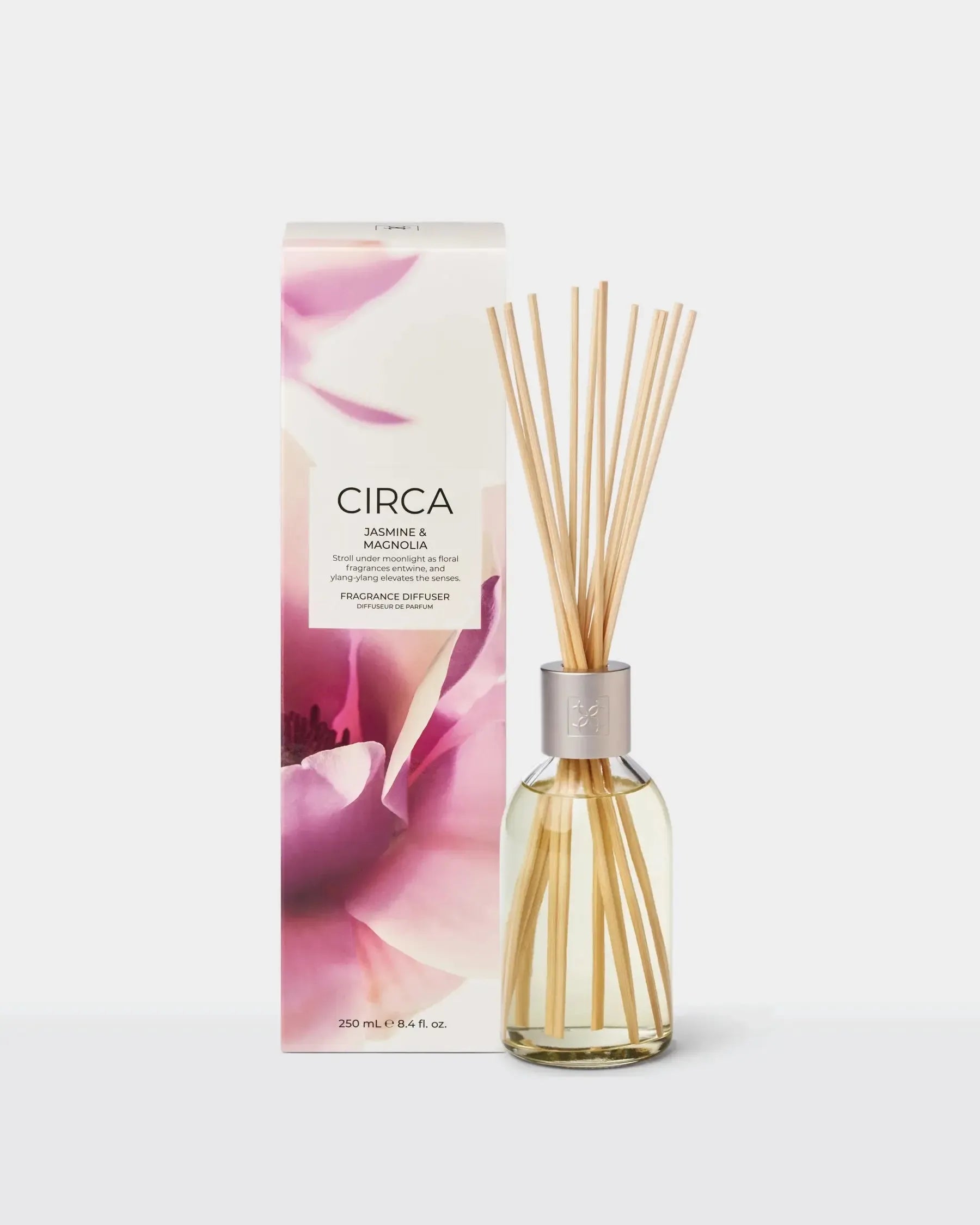 Fragrance Diffuser 250ml-Candles & Fragrances-Circa-Jasmine & Magnolia-The Bay Room
