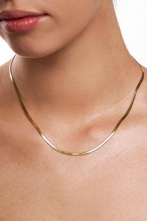Frankie Gold Necklace-Jewellery-Liberte-The Bay Room