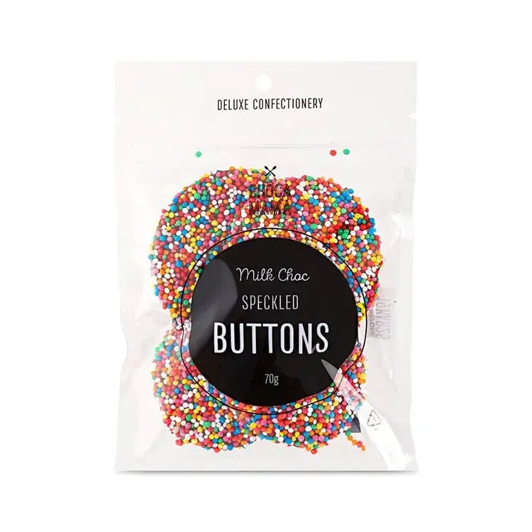 Freckled Buttons Mini Bag 70g-Gourmet Food & Drink-Chocamama-The Bay Room