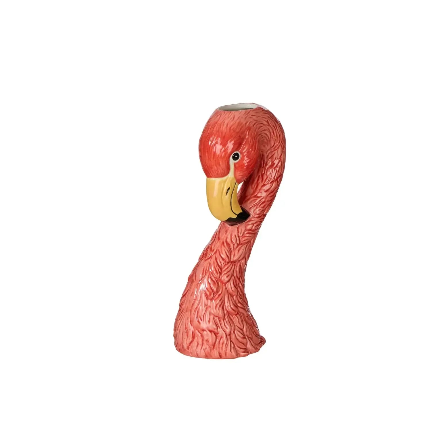 Freddy Flamingo Vase 11x8.5x26cm Multi-Pots, Planters & Vases-Emporium-The Bay Room