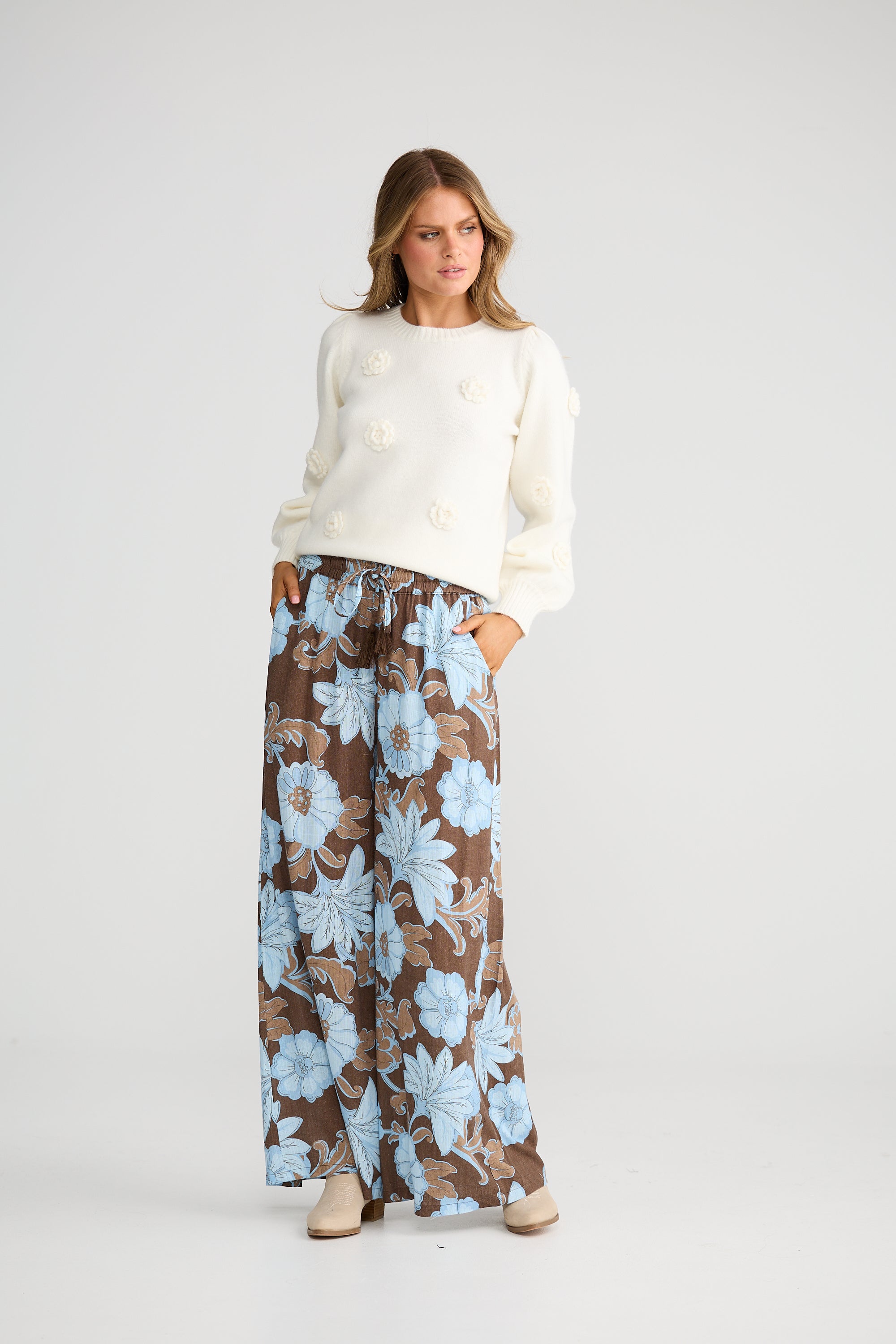 Freedom Pant - Chocolate Ibiza-Pants-Talisman-The Bay Room