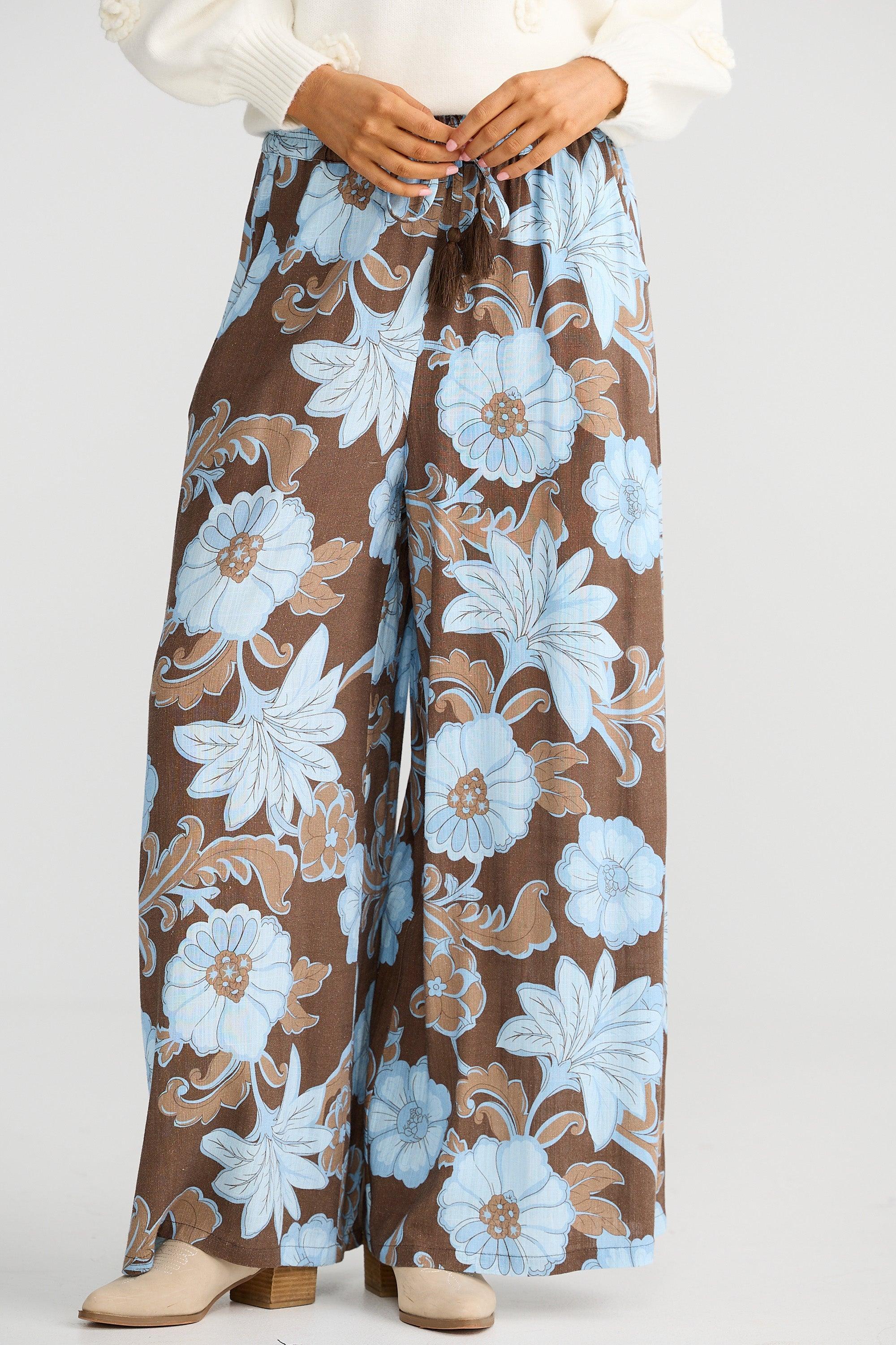 Freedom Pant - Chocolate Ibiza-Pants-Talisman-The Bay Room